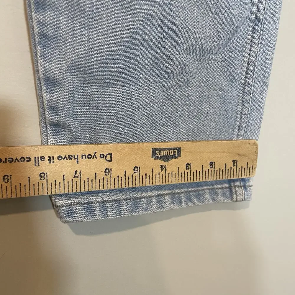 WRANGLER Jeans Women's Sz 15 High Rise Slim Fit Cowboy Cut Classic 14MWZGH 34x32
